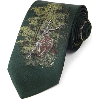 Kravata Hedva Český Brokát Hedva Pesh Lovec Siky myslivecká kravata