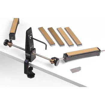 Ostřící systém na nože KMFS RIVAL diamant stealth ZOOM (Osvědčená sada rozšířená o lupu a značkovač. Precizní ostřící systém v prektickém kufříku. Možnost rozšíření o další příslušenství a pěnový organizér do kufříku.)