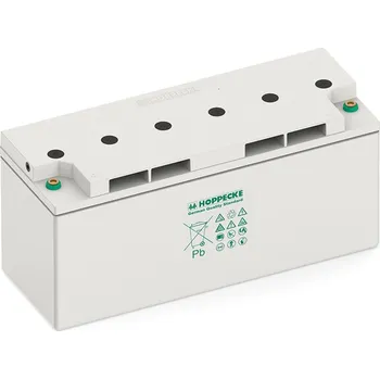 Trakční baterie AGM trakční baterie Hoppecke Trac bloc 12 TB 115, 12V / 115Ah C5, 130Ah C20, póly M8, 3213319115 (Výkonná trakční AGM baterie pro extrémní použití)