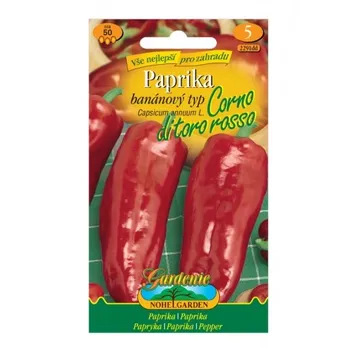 Semeno Nohel garden Corno di Toro Rosso paprika banánový typ 50 ks
