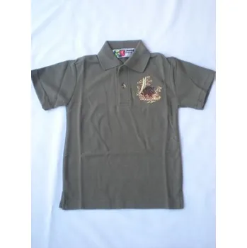 Pánská košile Myslivecká polokošile s krátkým rukávem Kanec Velikost: XXXL,