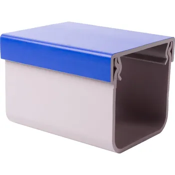 Stavebniny KOPOS KOLÍN KOPOS Kanál KOPOKAN 1 100X100 modré víko, délka 2m KOPOKAN 1_CD