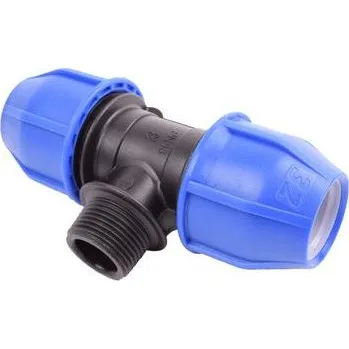 P-PLASTIK T - kus s vnějším závitem 50 x 2" x 50