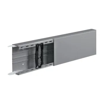 kabelová chránička TEHALIT Kanál LF6015007030 kabelový, 60x150 s víkem a příchytkami, šedá barva, délka 2m LF6015007030