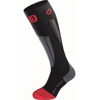 Hotronic Heatsocks XLP PFI 50 černé/červené, 39-41 Pánské termo ponožky Hotronic Heatsocks XLP PFI 50 černé/červené, 39-41