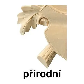 Obraz Dřevo Novák podložka pod trofej řezbovaná, srnec šelma č. 105 Barva: přírodní,