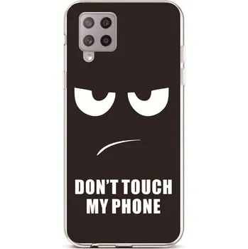 Pouzdro na mobilní telefon Kryt Samsung A42 silikon Don't Touch (obal neboli pouzdro na Samsung A42)