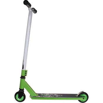 Koloběžka Black Dragon Stunt Scooter bílá-zelená