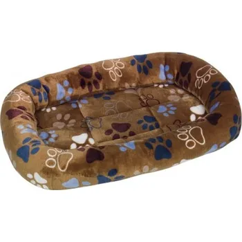 Pelíšek pro psa Nobby Nobby Classic plyšová podložka Lissi hnědá 78 cm