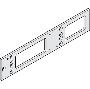 Zavírač dveří GEZE TS 4000/5000 montážní deska Barva: bílá