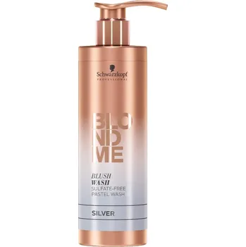 Šampon Schwarzkopf Professional Blondme Silver bezsulfátový tónovací šampon pro blond vlasy 250 ml