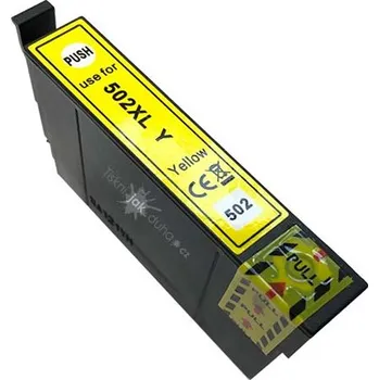 Počítačové příslušenství EPSON T502Xl cartridge žlutá - kompatibilní