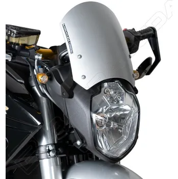 BARRACUDA - Itálie Zero DS plexi štít Classic Barracuda barva: stříbrná