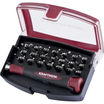 Bit KRAFTWERKTOOLS Sada bitů micro s příslušenstvím ergokraft 22ks