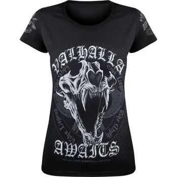 Dámské tričko tričko dámské - THE LEGEND, THE MYTH - VICTORY OR VALHALLA - VOV017DA - XL