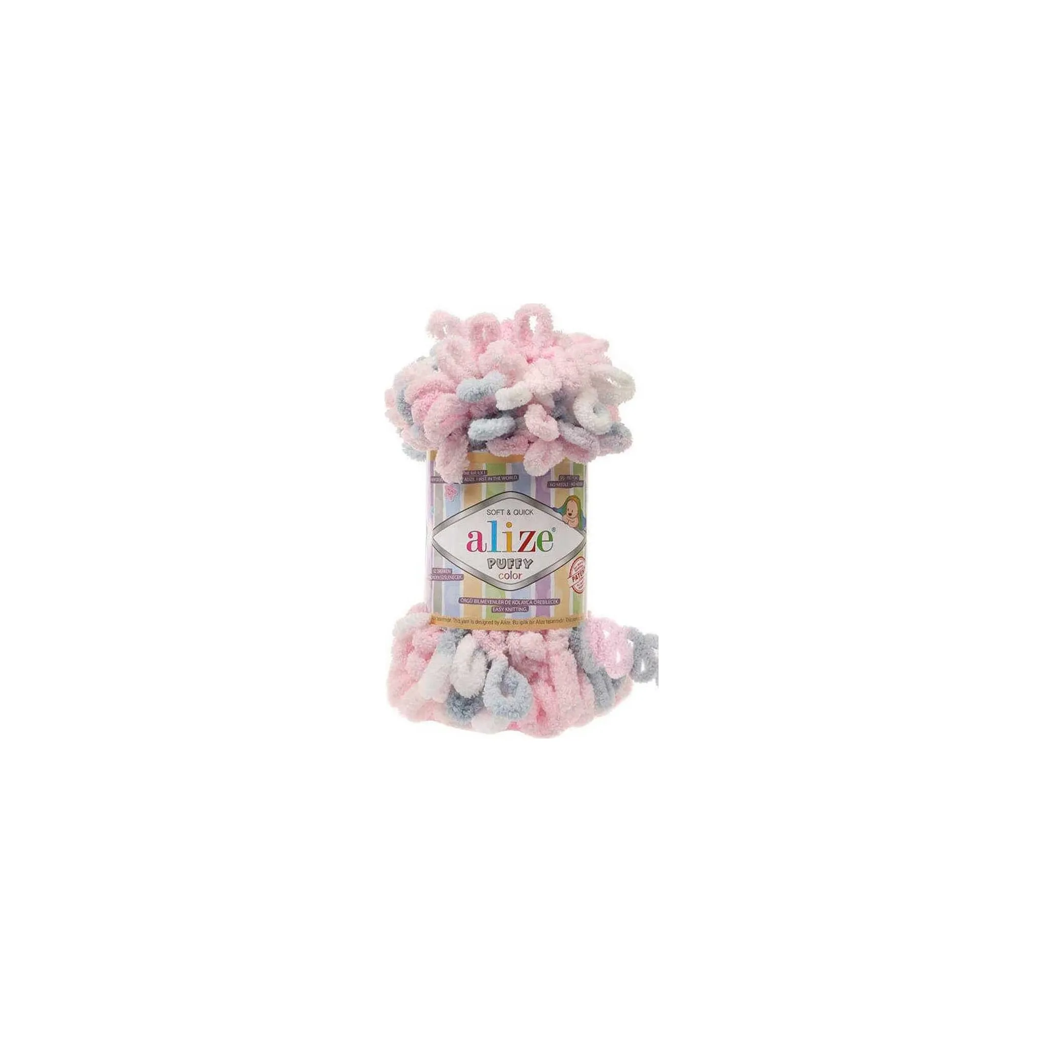 Fotografie 1 - Příze Alize Puffy Color 5864