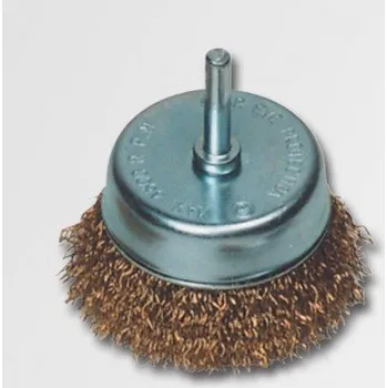 Brusný kotouč STAVTOOL Kartáč hrnkový, vlnitý, stopka 65 mm K22030 STAVTOOL K22030