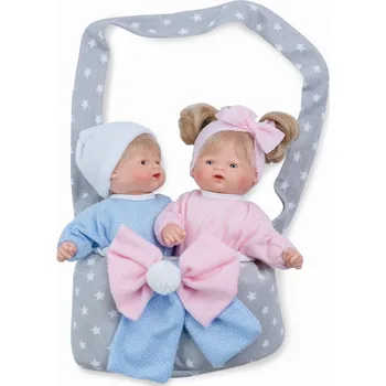 Panenka Realistické panenky - dvojčata - holčička Márinka a chlapeček Mareček od španělské firmy Marina & Pau (Suenecitos - 26 cm - balené v sáčku)