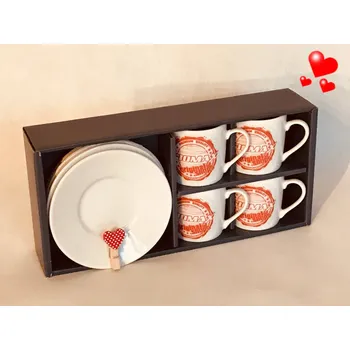 Valentýnská kávová souprava Motojomax