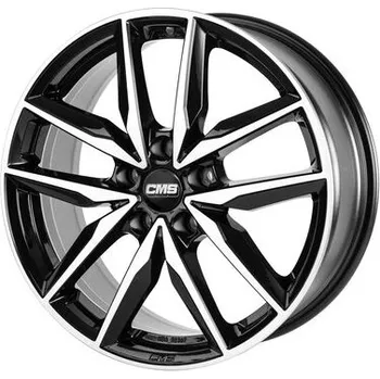 Alu kolo Alu disk CMS C28 7x17, 5x112, 66.5, ET40 Diamond Black Gloss