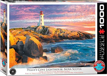 Puzzle Eurographics Maják v Peggy‘s Cove, Nové Skotsko 1000 dílků