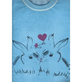 Dívčí pyžamo Taro, dívčí froté pyžamo 030-1/H, modrá, vel. 140