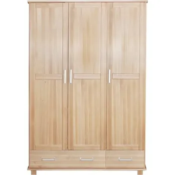 Šatní skříň Via-nábytek Skříň buková 3D 2S Povrchová úprava: Moření odstín olše