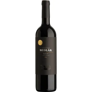 Víno Sedlák Merlot 2022 výběr z hroznů 0,75l
