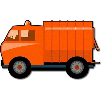 Dekorace do dětského pokoje Pelisport Filcové auto popeláři