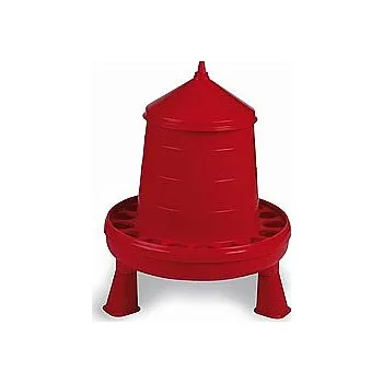 Krmítko pro ptáka Krmítko 2kg na nožkách pro drůbež, holuby, s otvory proti vyhrabávání