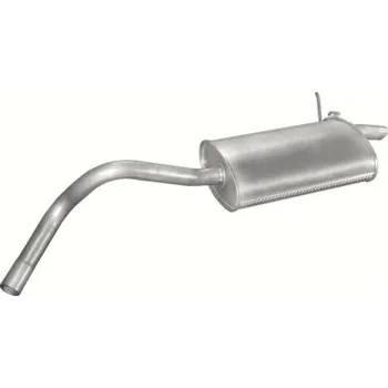 Zadní díl výfuku Výfuk POLMO - zadní tlumič - díl výfuku NISSAN Kubistar I 1.2i -16V, RENAULT Kangoo I 1.2i, RENAULT Kangoo I 1.2i -16V (PR 21.260 [200-259])