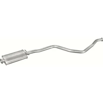 Střední díl výfuku Výfuk POLMO - střední tlumič - díl výfuku PEUGEOT 405 1.4, PEUGEOT 405 1.6, PEUGEOT 405 1.6, 1.6i, PEUGEOT 405 1.8i, PEUGEOT 405 1.9 (PR 19.05 [283-785])