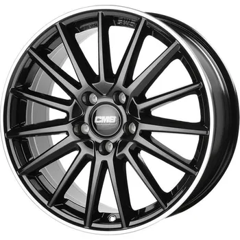 Disk Alu disk CMS C23 8x19, 5x112, 66.5, ET45 Diamond Rim Black Gloss