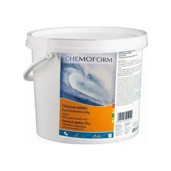 Bazénová chemie Chemoform Chlórové tablety rychlorozpustné 20 g - mini - 5 kg
