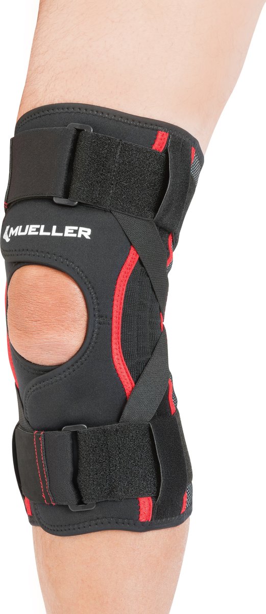 Buy Mueller Elastic Knee Stabilizer Black Small/Medium online at best price in the UAE | Life