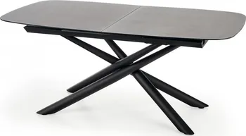 Jídelní stůl Halmar Capello 180 x 95 cm šedý/černý