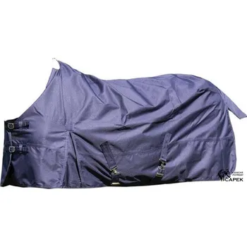 Deka pro koně Deka výběhová HKM -VANCOUVER 300G - Tmavě modrá - 125cm