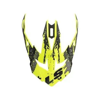 Auto-moto LS2 MX470 PEAK CLAW MAT HI VIS YELLOW
