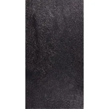 Obklad Kvarcit Black Galaxy Leather kartáčovaný 60x40x1,4 cm