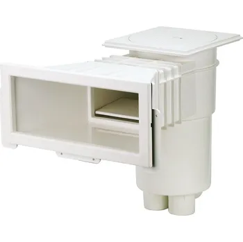 Vágner Pool Skimmer VA, sání 406 mm x 160 mm, pro fólie, s mosaznými zástřiky