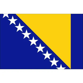 Vlajka Bosna a Hercegovina státní vlajka 35748