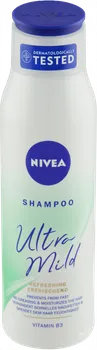 Šampon Nivea Ultra Mild Refreshing šampon pro rychle se mastící vlasy 300 ml