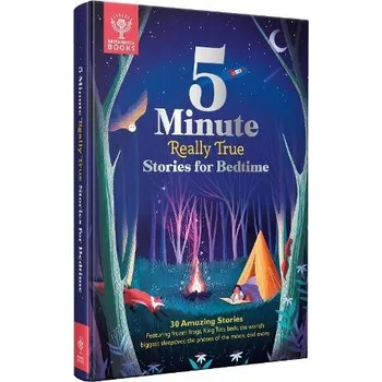 Cizojazyčná kniha Britannica's 5-Minute Really True Stories for Bedtime - Britannica Group