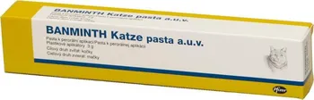 Antiparazitikum pro kočku Pfizer Banminth Katze pasta 3 g