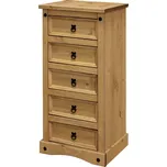 IDEA nábytek Corona 5 zásuvek vosk