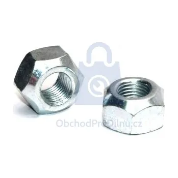 Matice Matice samojistná celokovová s jemným závitem, DIN 980, pevnost 10, pozinkovaná M10 x 1, balení 500 ks