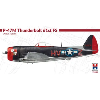 Plastikový model Hobby 2000 1/72 P-47M Thunderbolt 61st Fighter Squadron