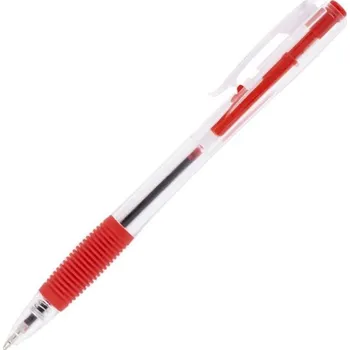 Kuličkové pero Classic - klikací, 0.7 mm červené