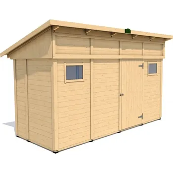 Zahradní domek Zahradní domek HEROLD P4417a 6,2 m2 (443x168 cm, tl.19 mm)