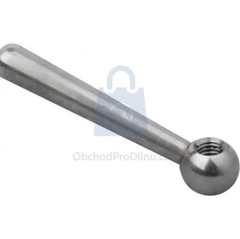 Okenní klika Klika s průchozím závitem DIN 99N, nerez A2 M20, balení 1 ks